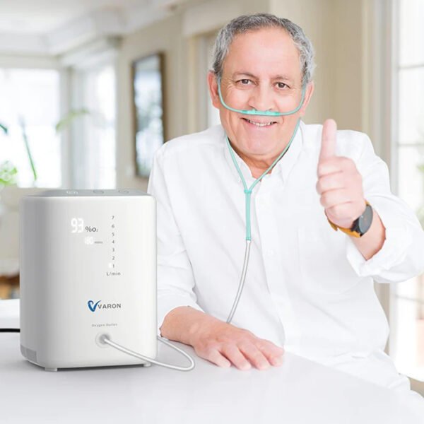 VARON 5L Pulse Flow Portable Oxygen Concentrator NT-02