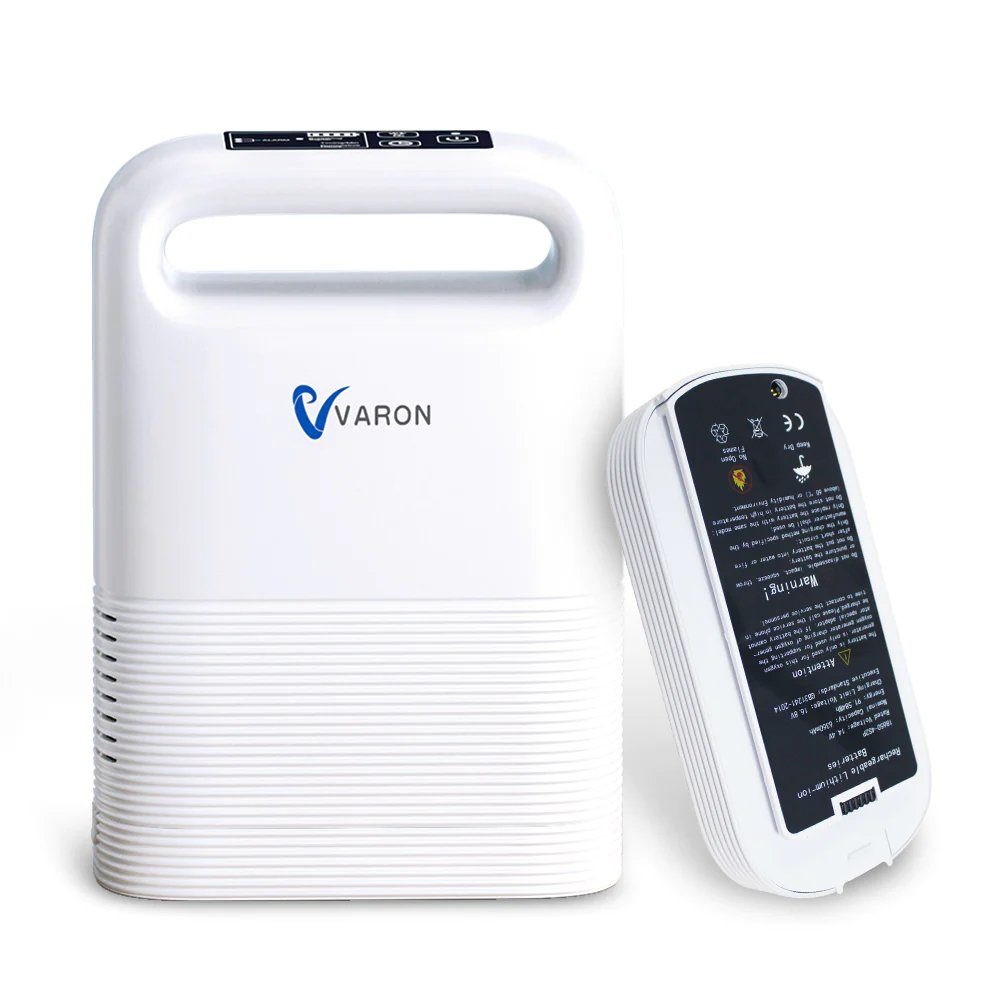 VARON 5L Pulse Flow Portable Oxygen Concentrator NT-02